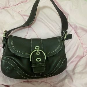 Brown vintage Coach shoulder bag